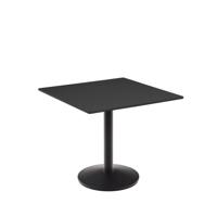 Kave Home Vierkante Bistrotafel 'Esilda' 90 x 90m, kleur Zwart Kave Home Vierkante Bistrotafel 'Esilda' 90 x 90m, kleur Zwart