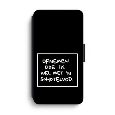 Schotelvod: iPhone XS Max Flip Hoesje
