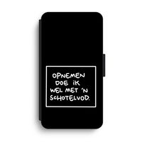 Schotelvod: iPhone XS Max Flip Hoesje
