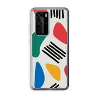 Illustratieve pop 1: Huawei P40 Pro Transparant Hoesje