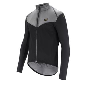 Assos Mille GTO fuchsroehre shell C2 regenjack zwart heren TIR