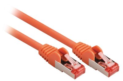 CAT6 S/FTP Netwerkkabel RJ45 (8/8) Male - RJ45 (8/8) Male 10.0 m Oranje