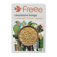 Glutenfree cinnamon hoops bio 300 Gram