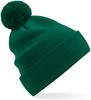 Beechfield CB450N Organic Cotton Snowstar® Beanie - Bottle Green - One Size