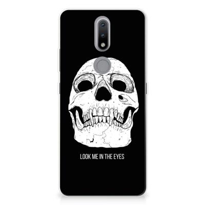 Silicone Back Case Nokia 2.4 Skull Eyes Silicone Back Case Nokia 2.4 Skull Eyes