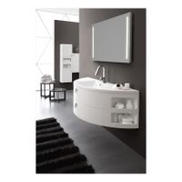 Badkamerspiegel SPV8000 | 100x60 cm | Directe LED verlichting | Touch button | Met spiegelverwarming