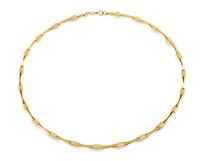 Boccia 08045-03 Ketting titanium goudkleurig 48 cm