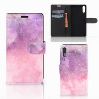 Hoesje Sony Xperia XZ | Sony Xperia XZs Pink Purple Paint