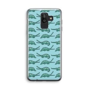 Kroko: Samsung Galaxy J8 (2018) Transparant Hoesje