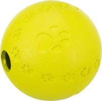 TRIXIE SNACKBAL RUBBER LIME GROEN