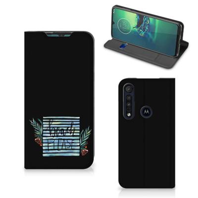 Motorola G8 Plus Magnet Case Boho Beach