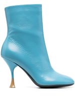 3juin bottines en cuir 100 mm - Bleu