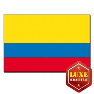 Luxe vlag Ecuador zonder wapen