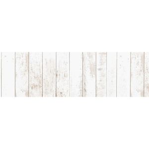 5x Stuks decoratie plakfolie houtnerf look whitewash 45 cm x 2 meter zelfklevend