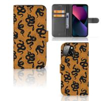 Telefoonhoesje | Met pasjeshouder | voor Apple iPhone 13 Snakes