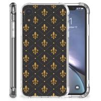 Apple iPhone Xr Doorzichtige Silicone Hoesje Franse Lelie Apple iPhone Xr Doorzichtige Silicone Hoesje Franse Lelie