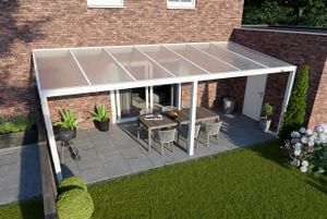 Tijdelijk 15% korting | Verasol Greenline aluminium veranda 700x250 cm polycarbonaatdak Aluminium Verasol
