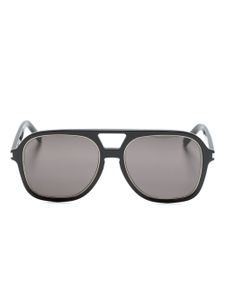 Saint Laurent lunettes de soleil à monture pilote - Noir