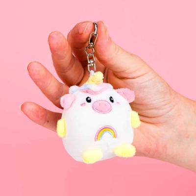 Eenhoorn knuffel sleutelhanger