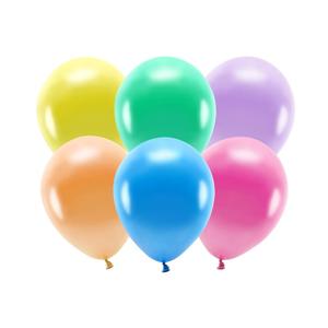 Party ballonnen - biologisch afbreekbaar - 200x - multi - milieuvriendelijke feestversiering