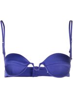 Stella McCartney soutien-gorge à fini satiné - Violet - thumbnail