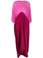 Rick Owens robe à ourlet asymétrique - Rose