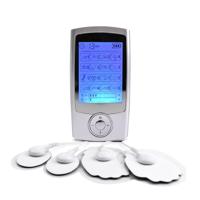 16 mode digitale elektronische pulse Massager Spierstimulator pijn Relief machine (Sliver)