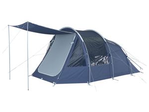 TAMBU SUTI, 4 personen familie tunneltent TC, blauw