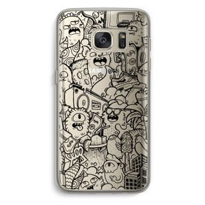 Vexx Black City : Samsung Galaxy S7 Transparant Hoesje