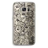 Vexx Black City : Samsung Galaxy S7 Transparant Hoesje