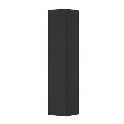 INK Badkamerkast - 35x35x169cm - 1 deur - links en rechtsdraaiend - greeploos - MDF lak antraciet mat 1241151