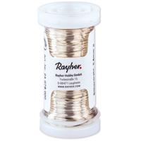 Rayher Bloemendraad of ijzerdraad - zilver - 0.5 mm dik - 50 meter - metaaldraad   -