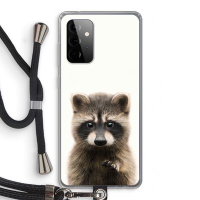 Rocco: Samsung Galaxy A72 5G Transparant Hoesje met koord