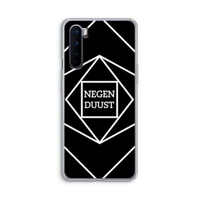 Negenduust geometrisch: OnePlus Nord Transparant Hoesje