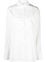 Bally chemise en coton à manches longues - Blanc - thumbnail