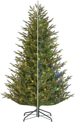 Black Box Trees frasier - kunstkerstboom met verlichting 124x185 cm groen