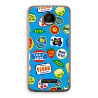 Fruitsticker: Motorola Moto Z Force Transparant Hoesje