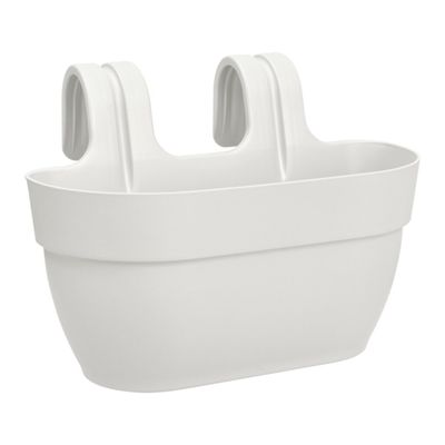 Elho vibia campana easy hanger medium zijdewit