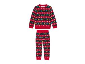 lupilu Baby kerstjoggingpak 2-delig (122/128, Rood)