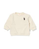 HEMA Takkie newborn trui jersey ecru (ecru)