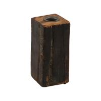 Kandelaar hout 6x5,5x13 cm Gehlmann - Gehlmann