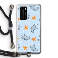Manta: Huawei P40 Transparant Hoesje met koord