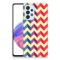 Samsung Galaxy A53 5G | TPU bumper | Zigzag Multi Color