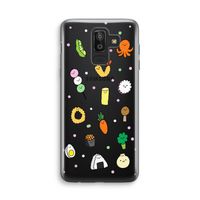Happy bento friends: Samsung Galaxy J8 (2018) Transparant Hoesje