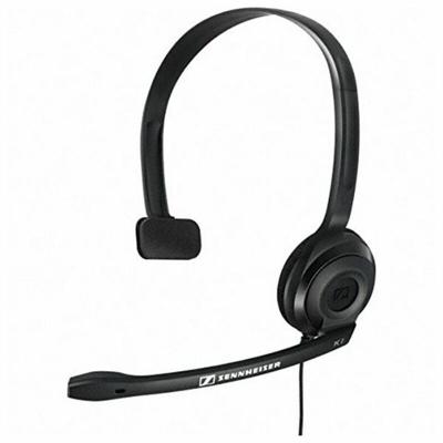 Oordopjes met microfoon Sennheiser PC 2 CHAT Zwart