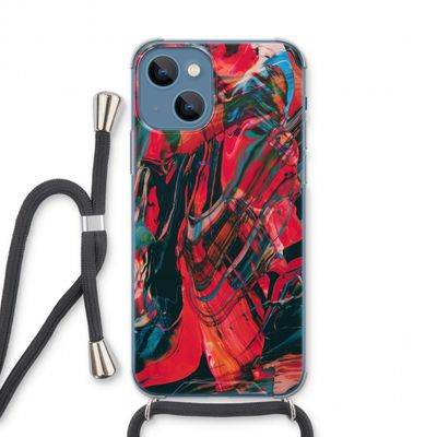 Endless Descent: iPhone 13 Transparant Hoesje met koord