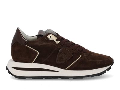 Philippe Model Tropez Haute low brun Bruin maat 38