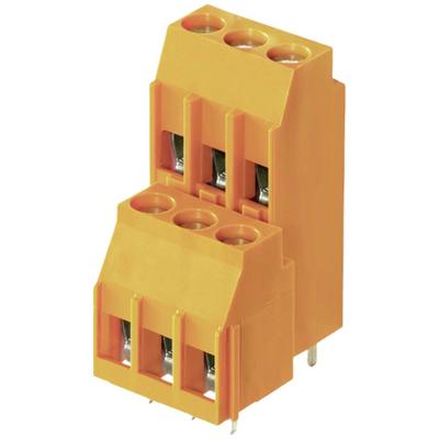 Weidmüller 1977630000 Klemschroefblok 4 mm² Aantal polen 38 Oranje 10 stuk(s)
