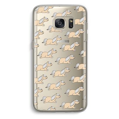 Ponys: Samsung Galaxy S7 Transparant Hoesje