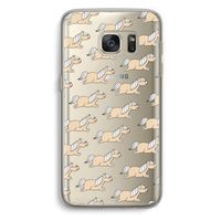 Ponys: Samsung Galaxy S7 Transparant Hoesje